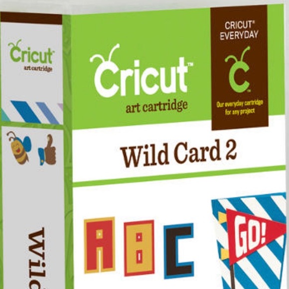 WILD CARD 2. Cricut Cartridge. NEW - Picture 1 of 2